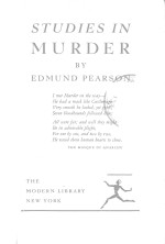 STUDI<em>E</em>S IN MURD<em>E</em>R