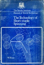 the textile institurte manual <em>of</em> textile <em>technology</em> the <em>technology</em> <em>of</em> short-staple spinning