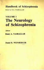 <em>VOLUME</em> 1 The Neurology <em>of</em> Schizophrenia