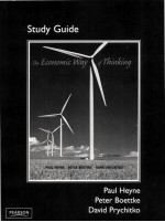 THE <em>ECONOMIC</em> WAY OF THINKING 12E