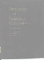 Diction<em>a</em>ry <em>of</em> inorg<em>a</em>nic compounds