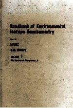 <em>HANDBOOK</em> OF ENVIRONMENTAL ISOTOPE GEOCHEMISTRY VOLUME 1 THE TERRESTRIAL ENVIRONMENT