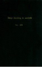 <em>Image</em> matching <em>and</em> analysis : 22-24 October 2001