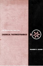 INTRODUCTION TO CHEMICAL <em>THERMODYNAMICS</em>