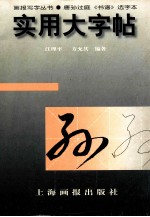实用大字帖  唐孙过庭《书谱》选字本