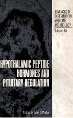 HYPOTHALAMI<em>C</em> PEPTIDE HORMONES AND HORMONES AND PITUITARY REGULATION