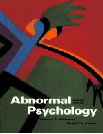 <em>ABNORMAL</em> PSYCHOLOGY SECOND <em>EDITION</em>