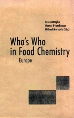 WHO'S WHO <em>IN</em> FOOD CHEMISTRY EUROPE