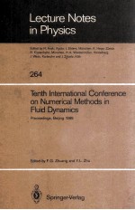 Lecture Notes in Physics 264:Tenth International Conference on Nomerical <em>Methods</em> in Fluid Dynamics