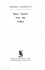 HOW <em>GREEN</em> WA<em>S</em> MY VALLEY