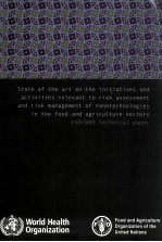 STATE OF THE ART ON THE INITIATIVES AND ACTIVITIES RELEVANT OF RISK ASSESSMENT AND RISK <em>MANAGEMENT</em> O