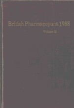 BRITISH PHARMACOPOEIA 1988  <em>VOLUME</em> <em>2</em>