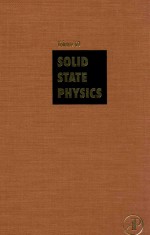 Solid state physics advances <em>in</em> research <em>and</em> <em>applications</em> <em>volume</em> 60