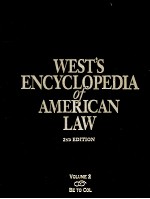 WEST'S ENCYCLOPEDIA OF AMERICAN LAW 2ND EDITION VOLUME 2 <em>BE</em> TO COL