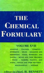<em>The</em> chemical formulary