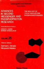 Advan<em>c</em>e in se<em>c</em>ond messenger and phosphoprotein resear<em>c</em>h volume 25