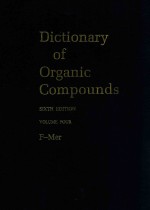 Dictionary of organic co<em>mp</em>ounds volu<em>me</em> four F—<em>me</em>r D—0-00001—<em>M-</em>0-00454
