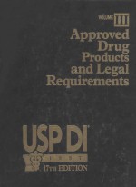 APPROVED DRUG PRODUCTS AND LEGAL REQUIREMENTS  VOLUME 3 1997  17TH <em>EDITION</em>