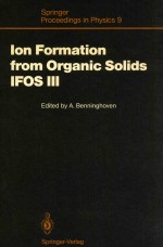 Lon <em>formation</em> from organic solids(IFOS iii) mass spectrometry <em>of</em> involatile material : proceedings