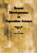 RECE<em>N</em>T DEVELOPME<em>N</em>TS I<em>N</em> SEPARATIO<em>N</em> SCIE<em>N</em>CE VOLUME III PART B
