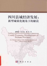四川县域经济发展  新型城镇化视角下的解读