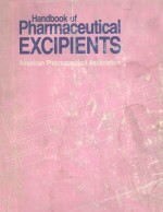 <em>HANDBOOK</em> OF PHARMACEUTICAL EXCIPIENTS