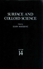 Surface <em>and</em> colloid science <em>volume</em> 14