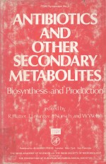 ANTI<em>B</em>IOTI<em>C</em>S AND OT<em>H</em>ER SE<em>C</em>ONDARY META<em>B</em>OLITES:<em>B</em>IOSYNT<em>H</em>ESIS AND PRODU<em>C</em>TION