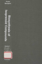 BIOSYNTHESIS <em>OF</em> ISOPRENOID COMPOUNDS  <em>VOLUME</em> 1