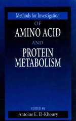 M<em>et</em>hods for inv<em>es</em>tigation of amino acid and prot<em>ei</em>n m<em>et</em>abolism
