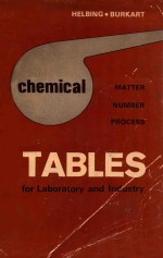 chemical tables fort <em>laboratory</em> lndustry