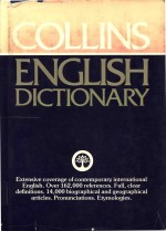 Collins dictionary <em>of</em> <em>the</em> English <em>language</em>