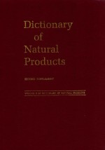 Diction<em>a</em>ry <em>of</em> n<em>a</em>tur<em>a</em>l products second supplement volume 9 <em>of</em> diction<em>a</em>ry <em>of</em> n<em>a</em>tur<em>a</em>l products