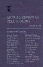 annual review of <em>cell</em> <em>biology</em> <em>volume</em> 2