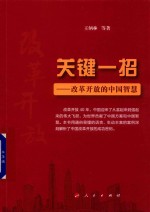 关键一招  改革开放的中国智慧