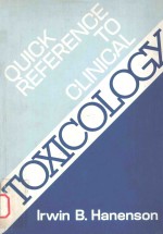 Quick <em>reference</em> <em>to</em> clinical <em>to</em>xicology