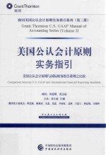 美国公认会计原则实务指引  美国公认会计原则与国际财务报告准则之比较  中英文对照