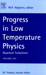progress in low temperature physics: <em>Quantum</em> turbulence (volume XVI)