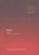 BRITISH PHARMACOPOEIA <em>2</em>010 <em>VOLUME</em> <em>2</em>