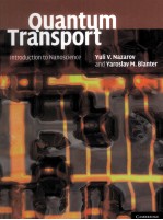 <em>Quantum</em> Transport:Introduction to Nanoscience