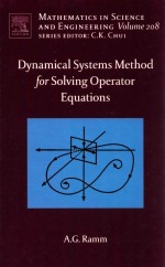 Dyna<em>m</em>ical syste<em>m</em>s <em>m</em>ethod fo<e<em>m</em>>r</e<em>m</em>> solving ope<e<em>m</em>>r</e<em>m</em>>ato<e<em>m</em>>r</e<em>m</em>> equations