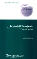 INVESTING IN EU ENERGY <em>SECURITY</em>