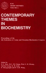 Contemporary themes <em>in</em> biochemistry proceed<em>in</em>gs <em>of</em> the fourth federation <em>of</em> asian and oceanian bioch