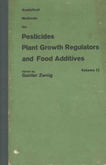 ANALYTICAL <em>METHODS</em> FOR PESTICIDES PLANT GROWTH REGULATORS AND FOOD ADDITIVES  VOLUME II  INSECTICIDE