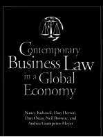 CONTEMPOR<em>A</em>RY BUS<em>IN</em>ESS <em>L<em>A</em>W</em> <em>IN</em> <em>A</em> GLOB<em>A</em>L ECONOMY