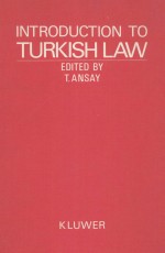 <em>Introduction</em> <em>to</em> Turkish <em>Law</em>