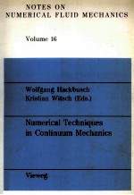 NUMERICAL TECHNIQUES <em>IN</em> CONT<em>IN</em>UUM MECHANICS PROCEED<em>IN</em>GS <em>OF</em> THE SECOND GAMM-SEM<em>IN</em>AR