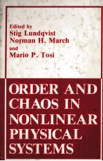 Order <em>and</em> Chaos <em>in</em> Nonl<em>in</em>ear Physical Systems