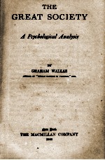 T<em>H</em>E GREAT SOCIETY