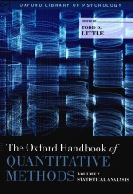 THE OXFORD HANDBOOK <em>OF</em> QUANTITATIVE <em>METHODS</em> VOLUME 2 STATISTICAL <em>ANALYSIS</em>